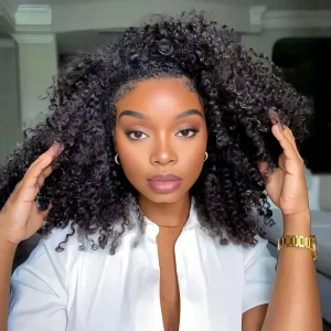 Glueless Curly Human Hair